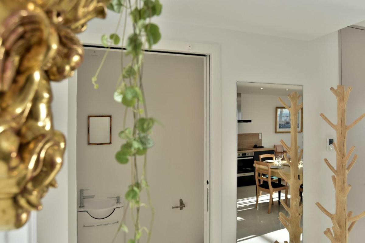 L Ostra 1, Appartement Haut Standing Front De Mer A Cancale Sur Le Port De La Houle Exteriör bild