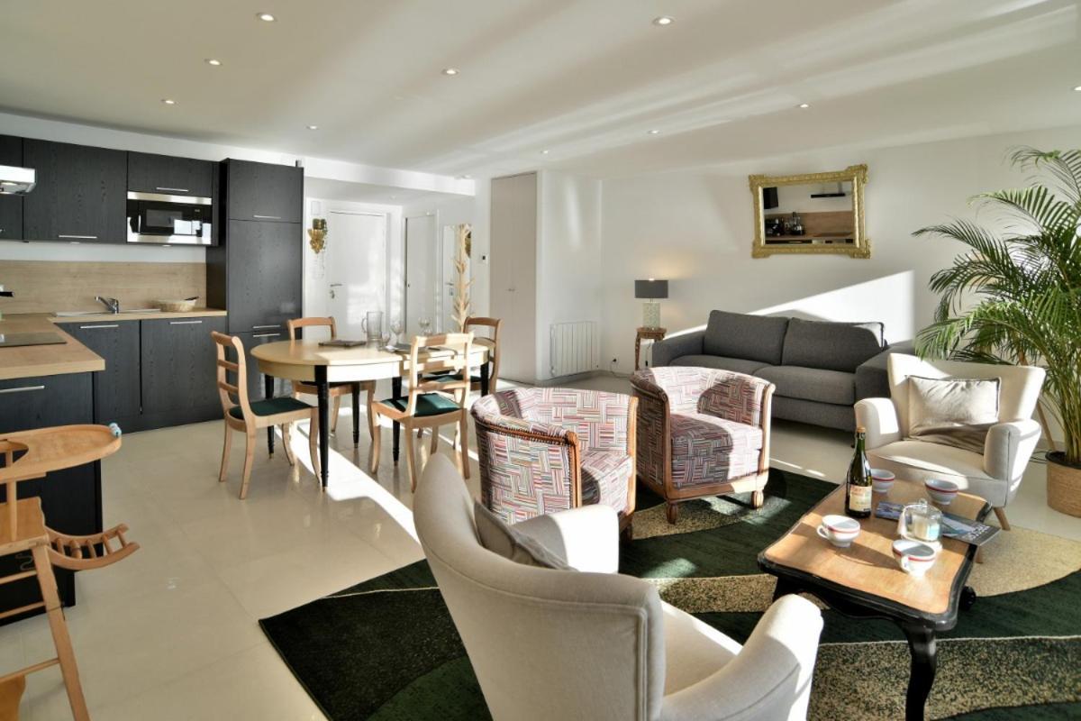 L Ostra 1, Appartement Haut Standing Front De Mer A Cancale Sur Le Port De La Houle Exteriör bild